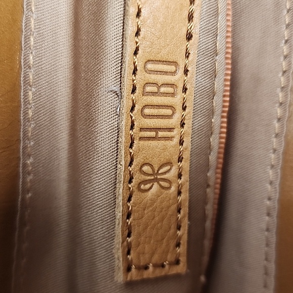 Hobo Tan & Brown Sheila Crossbody Bucket Bag Natural Woven Raffia & Leatjer - Picture 7 of 10